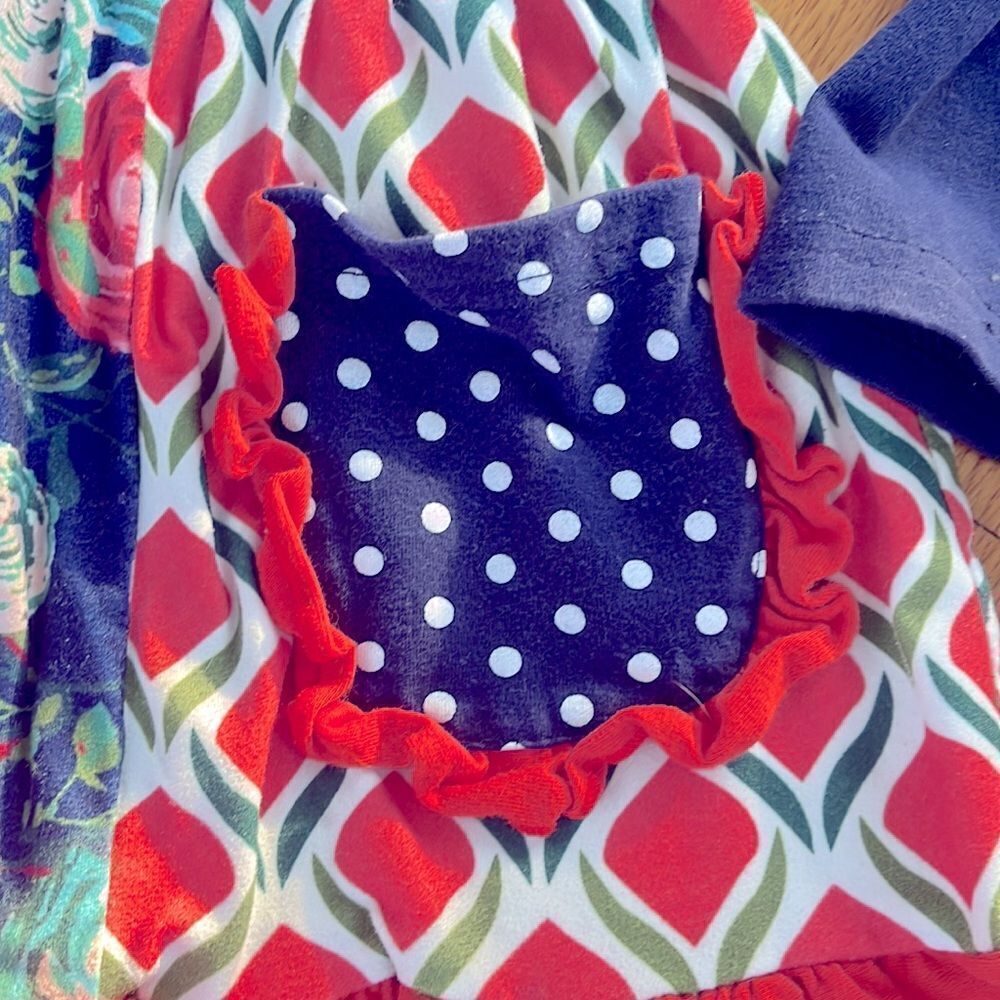 Multi colored Ruffle Dress 🧡 - Picture 2 of 4